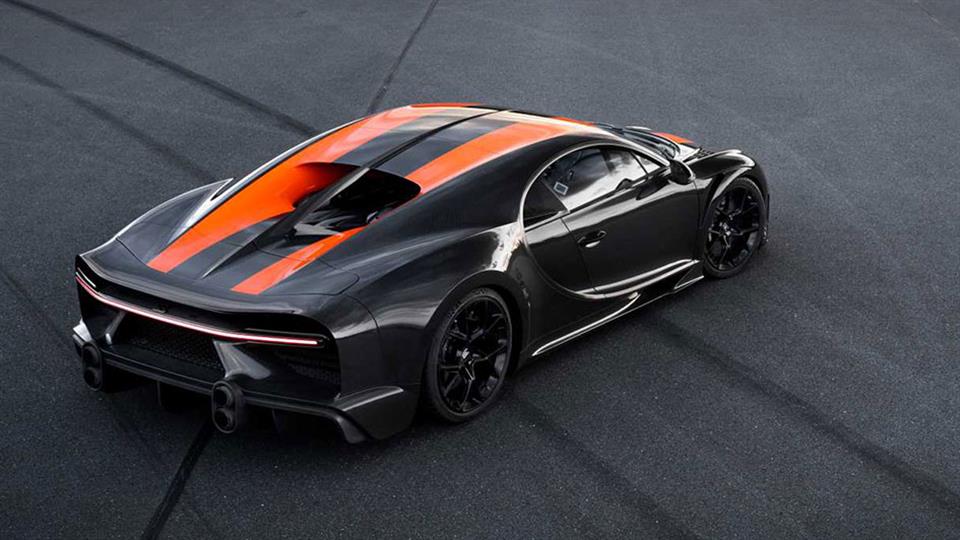 بوگاتی شیرون اسپرت سریع ترین خودروی تولید انبوه